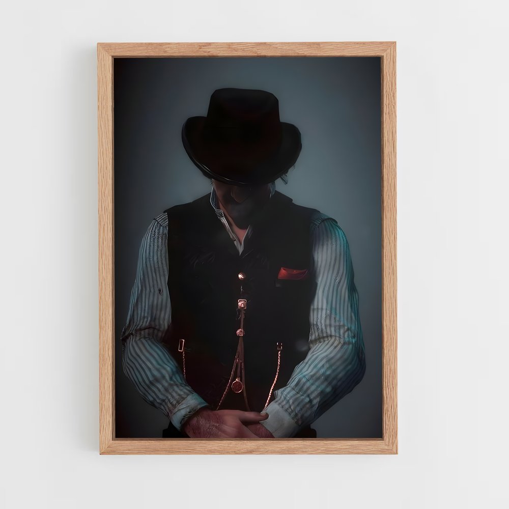 Poster Dutch le Charismatique – affiche Red Dead Redemption (vue 4)